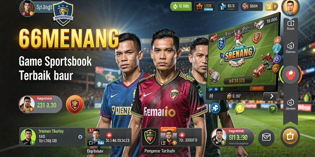 Tampilan gameplay Sportsbook yang menarik dan interaktif.