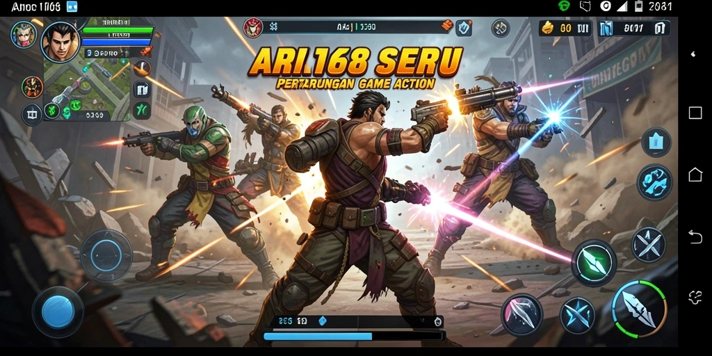Gameplay Action yang mendebarkan dengan grafis yang memukau.