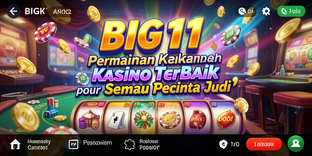 Tampilan menarik dari gameplay Kasino yang mengasyikkan.