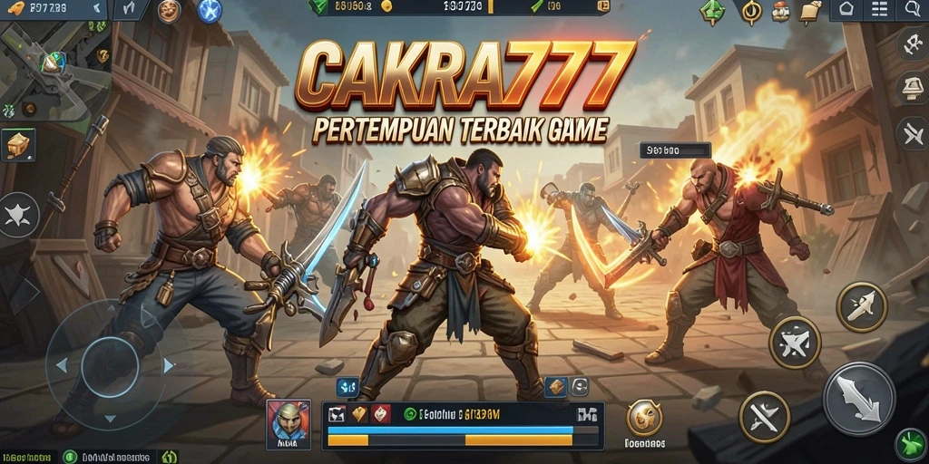 Tampilan epic dari pertempuran dalam CAKRA777 yang mendebarkan.