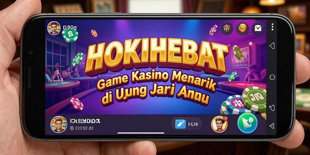 Screenshot HOKIHEBAT menampilkan gameplay Kasino yang mengasyikkan.