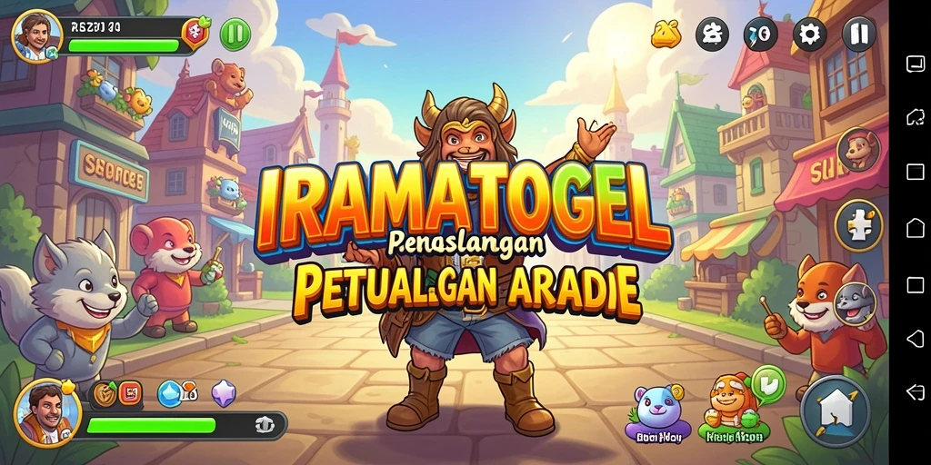 Tampilan seru gameplay IRAMATOGEL dengan aksi menantang.