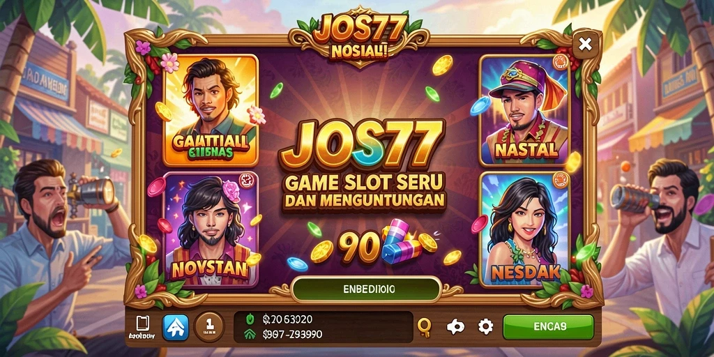 Tampilan gameplay JOS77 yang menarik dan interaktif.