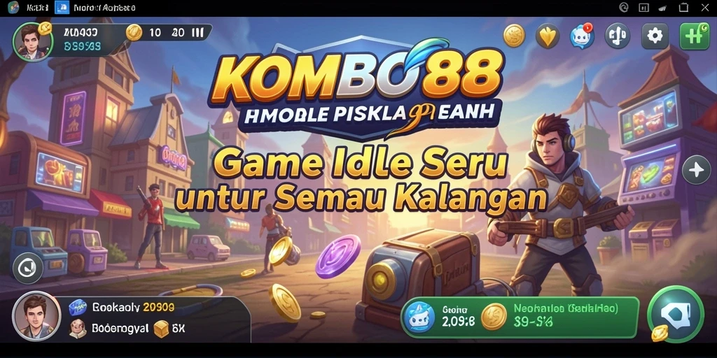 Tampilkan gameplay mendebarkan dalam <strong>KOMBO88</strong>, permainan Idle yang seru.