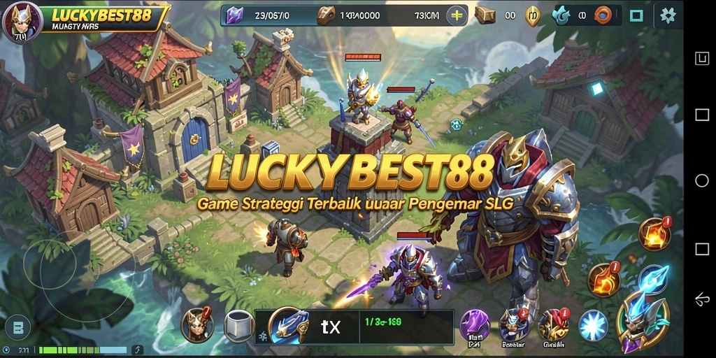 Gameplay menarik LUCKYBEST88 dengan serangan strategis dan pengelolaan sumber daya.