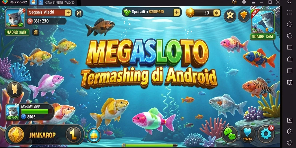 Tangkapan ikan spektakuler dalam MEGASLOTO.