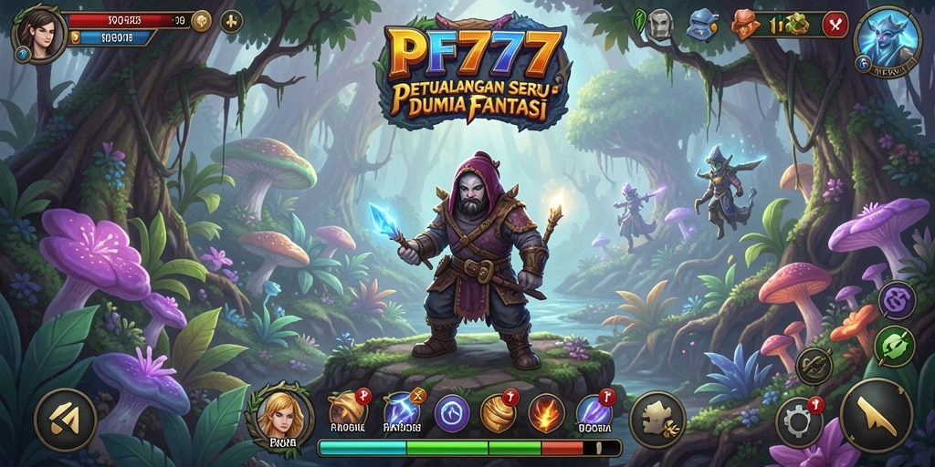 Tampilan gameplay petualangan yang memukau dan menarik.