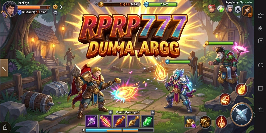 Tampilan yang menakjubkan dari pertarungan dalam RPRP777.