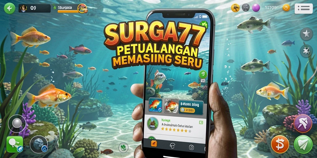 Tangkapan ikan besar dalam petualangan memancing SURGA77.