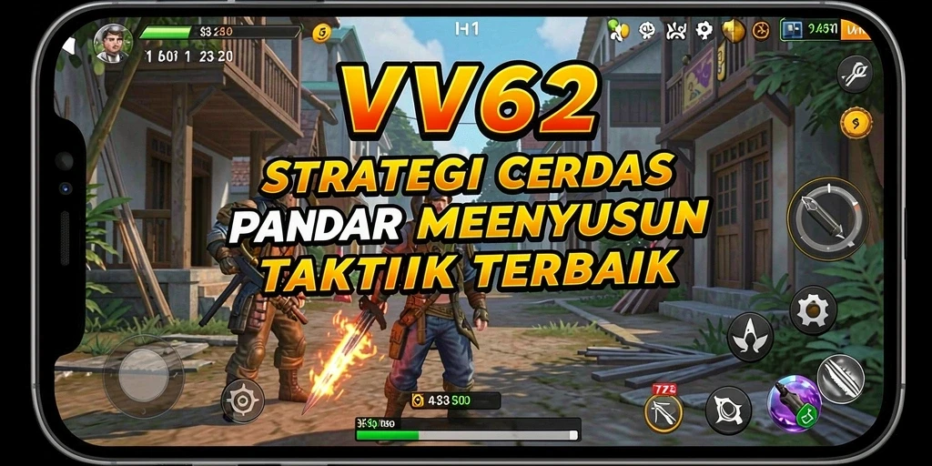 Tangkapan layar gameplay VV62 menampilkan strategi yang mendebarkan.